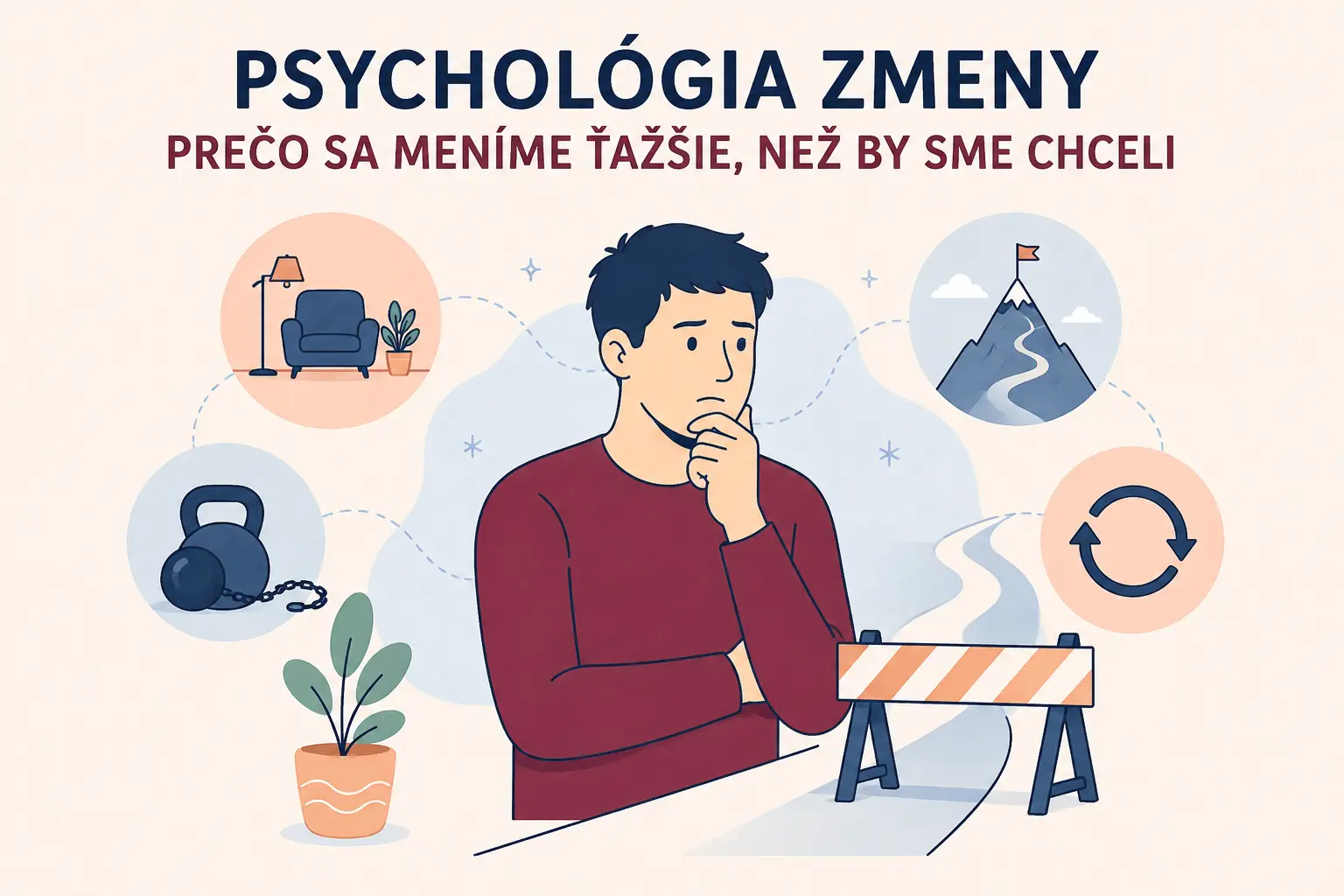 Psychológia zmeny: prečo sa meníme ťažšie, než by sme chceli
