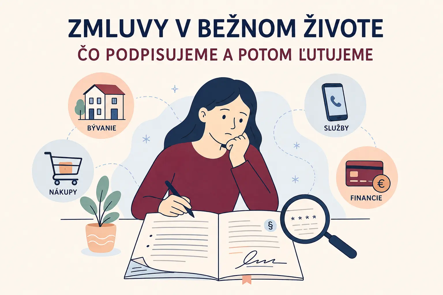 Zmluvy v bežnom živote: čo podpisujeme a potom ľutujeme